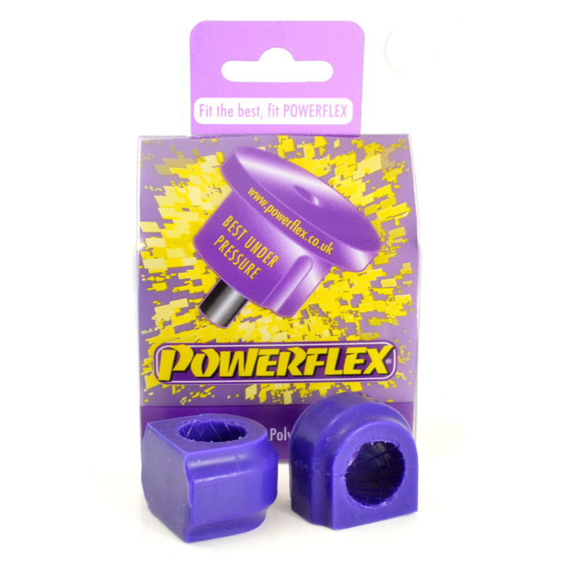 Silent-Bloc Powerflex 18mm Rolbeugel Achter Mini Countryman R60 2WD (2010-2016) - PF-R511118-2 - PFR5-111-18 - 5055676519702