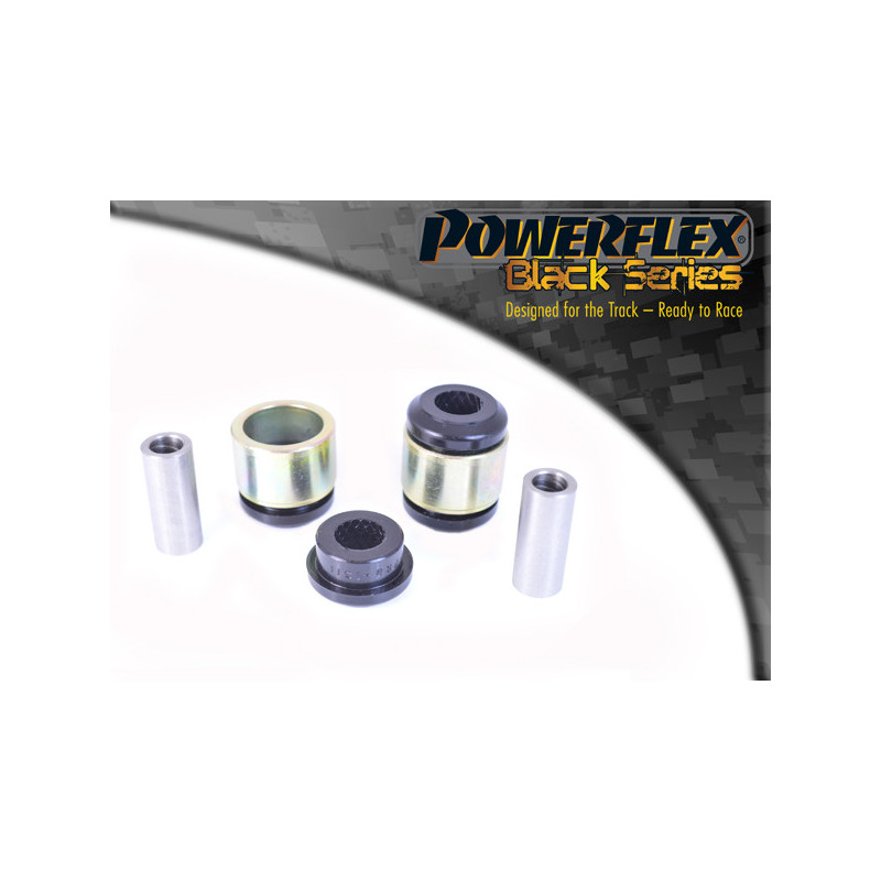 Silent-Bloc Powerflex Zwart Buitenkant Onderste Zijarm Achter Mini Generatie 3 F56 (2014 -) - PF-R51311-2N - PFR5-1311BLK - 5055676527400