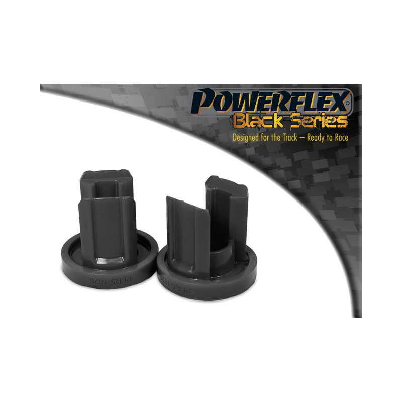 Silent-Bloc Powerflex Black Insert Steun Achter Differentieel Mini Countryman R60 4WD (2010-2016) - PF-R51826-2N - PFR5-1826BLK - 5055676534798
