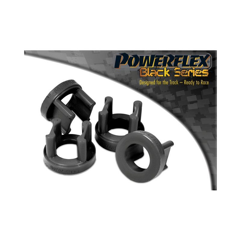 Silent-Bloc Powerflex Zwart Achterassteun Inzetstukken BMW 1502-2002 (62 - 1977) - PF-R52020-2N - PFR5-2020BLK - 5055676532008