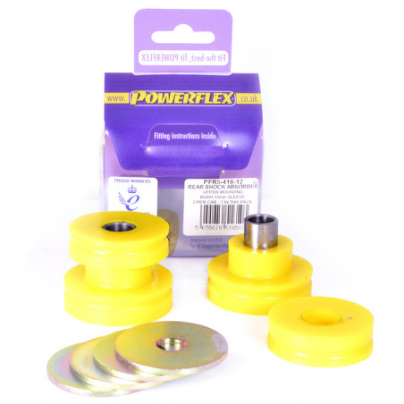 Powerflex bushes for Rear Shock Absorber Upper Mounting Bush 12mm BMW E81, E82, E87 & E88 Série 1 (2004-2013)
