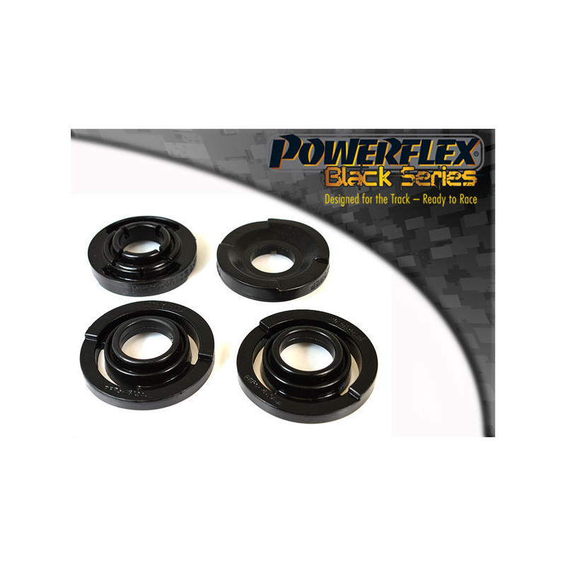 Silent-Bloc Powerflex Zwart Voorste Inzetstuk Achterste Wieg BMW E46 3 Serie M3 - PF-R54612-2N - PFR5-4612BLK - 5055676532169
