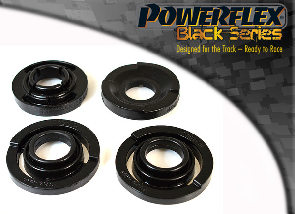 Silent-Bloc Powerflex Zwart Voorste Inzetstuk Achterste Wieg BMW E46 3 Serie M3 - PF-R54612-2N - PFR5-4612BLK - 5055676532169