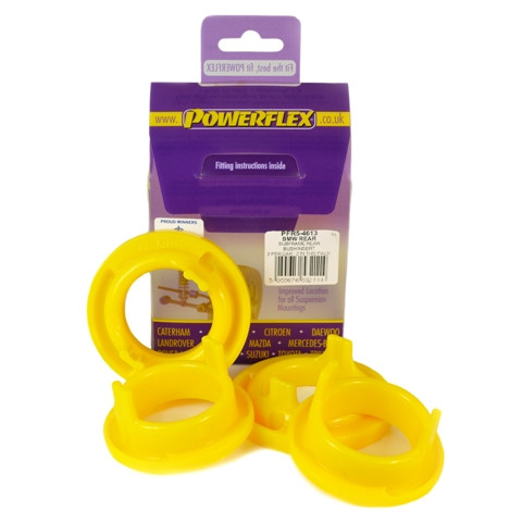 Silentbloc Powerflex cu inserție pentru cadru motorul spate al BMW E46 Seria 3 Compact - PF-R54613-2 - PFR5-4613 - 5055676532114