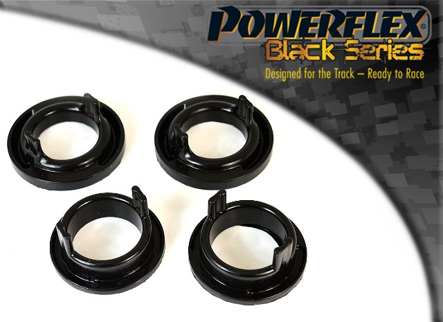 Silent-Bloc Powerflex Zwart Inzetstuk Achterste Cradle BMW E46 3 Serie Compact - PF-R54613-2N - PFR5-4613BLK - 5055676532121