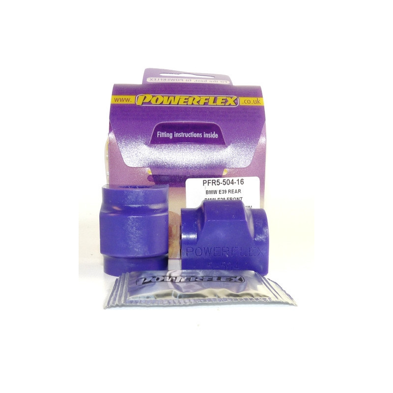 Silent-Bloc Powerflex Rolbeugel Achter 16mm BMW Z3 (1994 - 2002) - PF-R550416-2 - PFR5-504-16 - 5055676502100