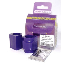 Silent-Bloc Powerflex rolbeugel achter 22.5mm BMW E46 3 Serie Compact - PF-R5504225-2 - PFR5-504-22.5 - 5055676502186