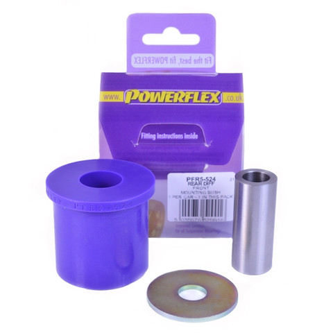 Silent-Bloc Powerflex Avant Différentiel Arrière BMW E39 Série 5 520 à 530 - PF-R5524 - PFR5-524 - 5055676529916