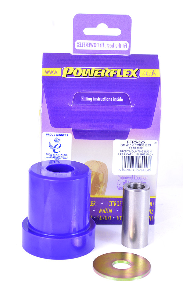 Powerflex bush for Rear Diff Front Mounting Bush BMW E39 Série 5 520 to 530 - PF-R5525 - PFR5-525 - 5055676529008