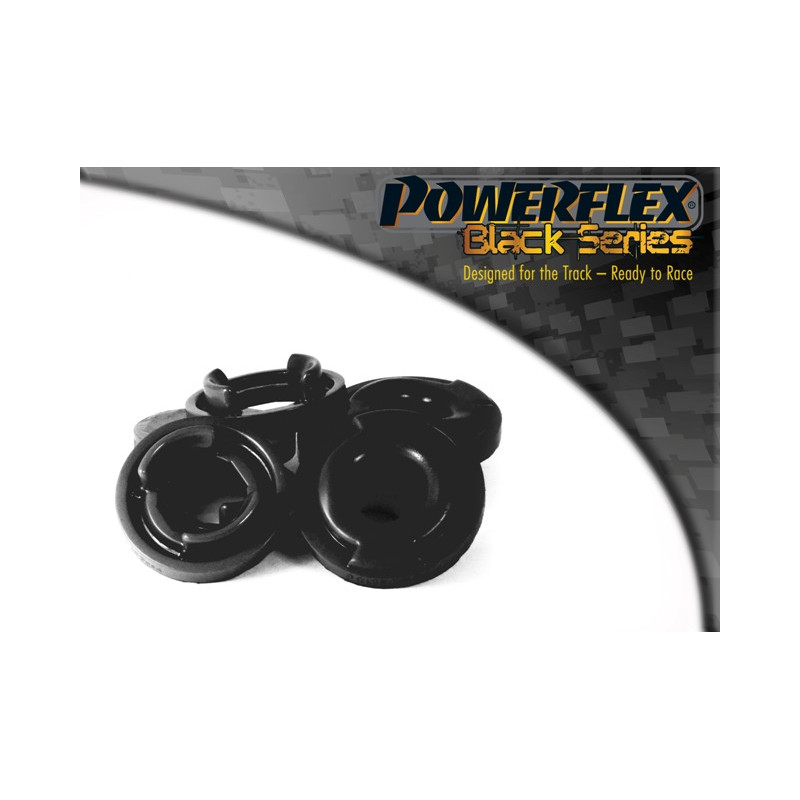 Silent-Bloc Powerflex zwart inzetstuk achtersteun BMW E39 5 Serie 520 tot 530 Touring - PF-R5531-4N - PFR5-531BLK - 5055676530134