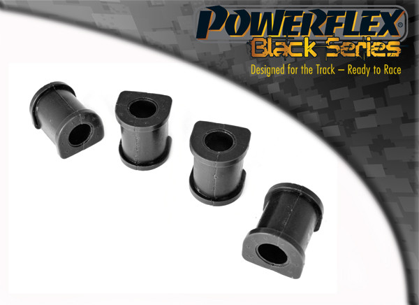 Silent-Bloc Powerflex Black Rolbeugel Achter 16mm Porsche 911 Classic (65-67) - PF-R5741216-4N - PFR57-412-16BLK - 5055676519610