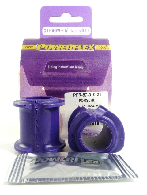 Silent-Bloc Powerflex Anti-Roll Bar Achter 21mm Porsche 996 (1997-2005) - PF-R5751021-2 - PFR57-510-21 - 5055676506733