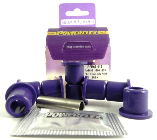 Powerflex bushes for Rear Trailing Arm Bush Saab 96 (1960-1979) - PF-R66414-4 - PFR66-414 - 5055676512024