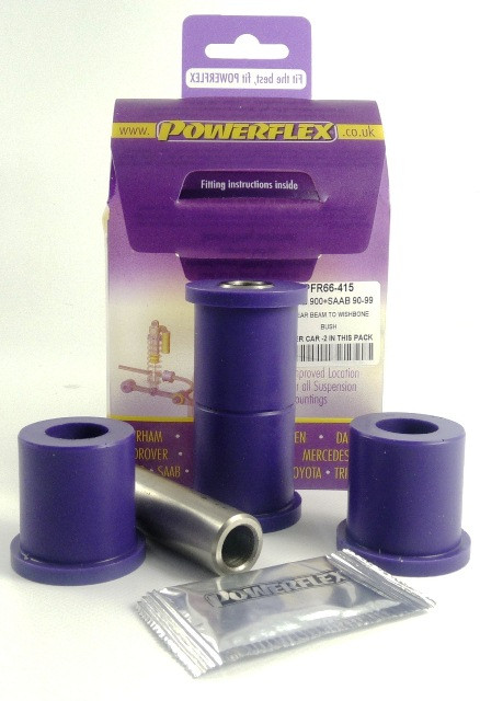 Silent-Bloc Powerflex Train Arrière sur Triangle Saab 90 & 99 (1975-1987) - PF-R66415-2 - PFR66-415 - 5055676507952