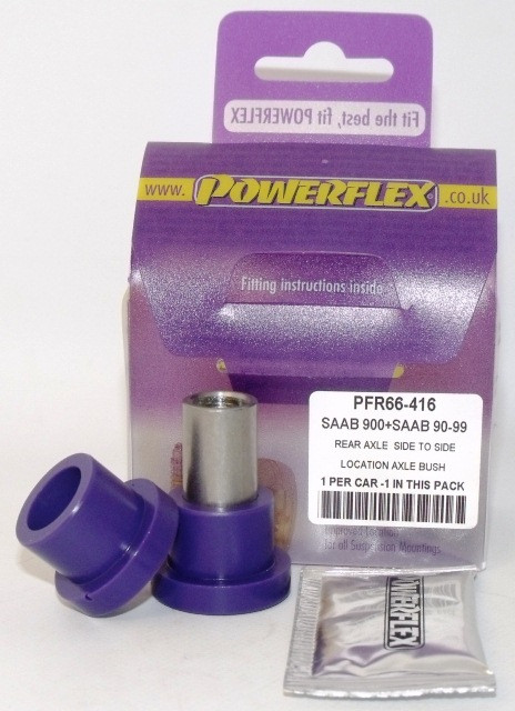 Powerflex bush for Rear Axle Side To Side Location Axle Bush Saab 90 & 99 (1975-1987) - PF-R66416 - PFR66-416 - 5055676507969