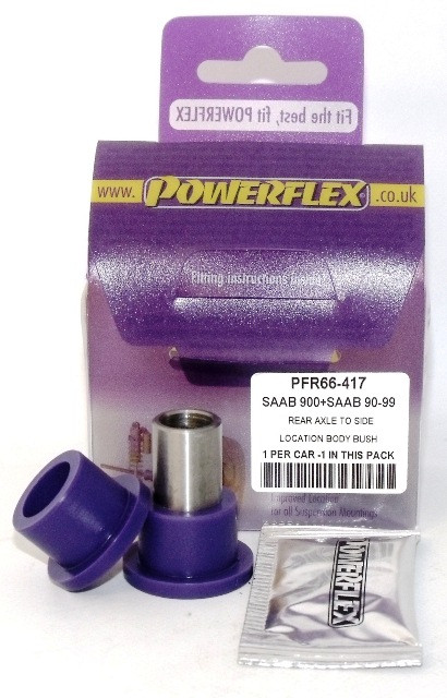 Powerflex bush for Rear Axle Side To Side Location Body Bush Saab 90 & 99 (1975-1987) - PF-R66417 - PFR66-417 - 5055676507976