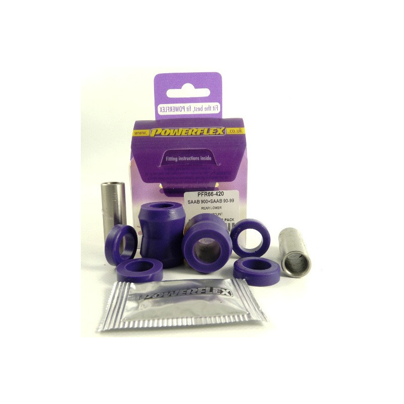 Silent-Bloc Powerflex Schokbreker Saab 90 & 99 (1975-1987) - PF-R66420-4 - PFR66-420 - 5055676508003