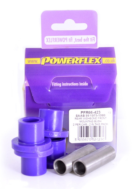 Silentbloc Powerflex pentru triunghiul față și spate Saab 90 și 99 (1975-1987) - PF-R66423-2 - PFR66-423 - 5055676526236