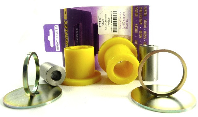Silent-Bloc Powerflex Bras Arrière sur Fusée (Extérieur) Smart ForTwo 450 (1998 - 2007) - PF-R68107-2 - PFR68-107 - 5055676508119