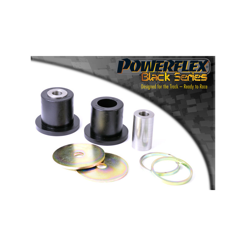 Silent-Bloc Powerflex Zwart Achterarm op As (Exterieur) Smart ForTwo 450 (1998 - 2007) - PF-R68107-2N - PFR68-107BLK - 5055676518019