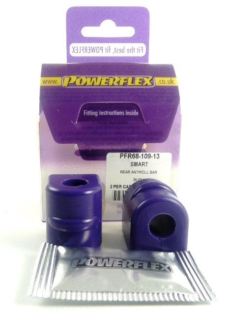 Powerflex Barra Stabilizzatrice Posteriore Smart ForTwo 450 (1998 - 2007) - PF-R6810913-2 - PFR68-109-13 - 5055676508133