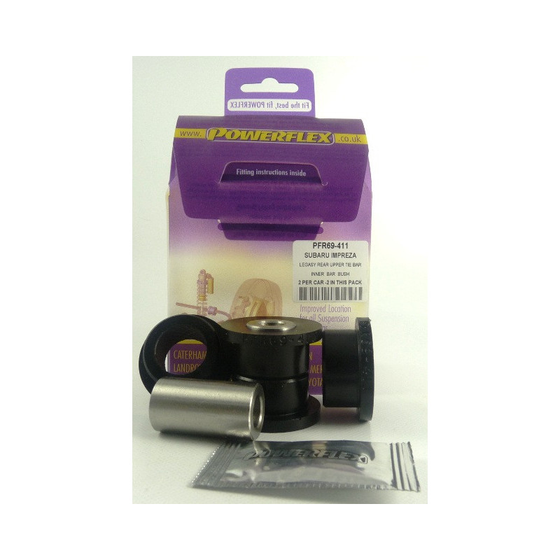 Silent-Bloc Powerflex Interieur Top link Laterale Achteras Subaru Legacy BE, BH (1998 - 2003) - PF-R69411-2 - PFR69-411 - 5055676508591