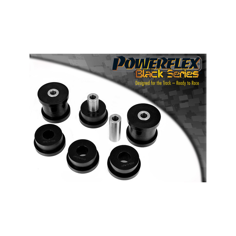 Silent-Bloc Powerflex Zwarte Achterstang voor Suzuki Ignis (2000-2008) - PF-R73206-4N - PFR73-206BLK - 5055676530721