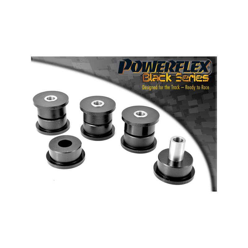 Silent-Bloc Powerflex Zwart Liaison Extérieur Arrière Barre Toyota Starlet KP60 RWD - PF-R76104-4N - PFR76-104BLK - 5055676523273