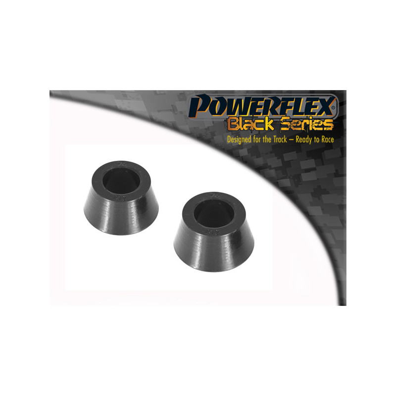 Silent-Bloc Powerflex Black Panhard-stang achter op chassis Toyota Starlet Turbo EP82 & EP91 - PF-R76412N - PFR76-412BLK - 5055676530509