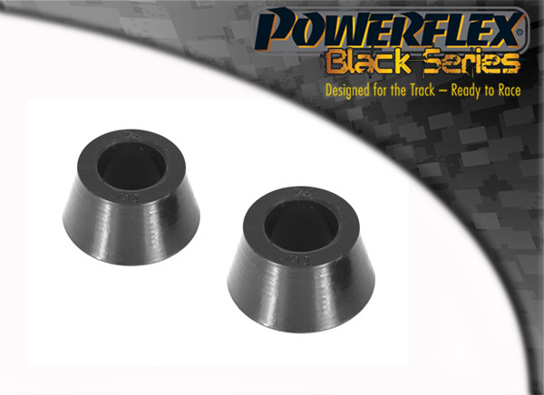 Silent-Bloc Powerflex Black Panhard-stang achter op chassis Toyota Starlet Turbo EP82 & EP91 - PF-R76412N - PFR76-412BLK - 5055676530509