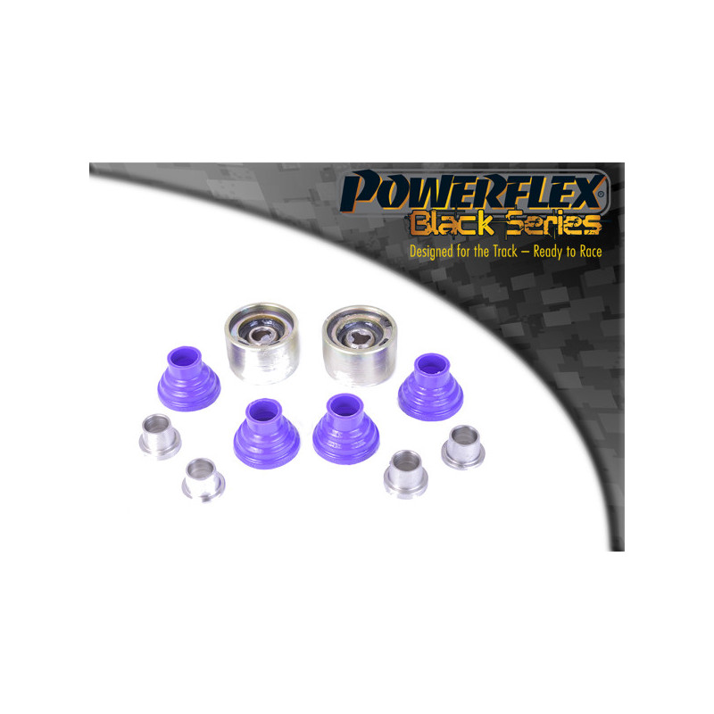Silent-Bloc Powerflex Zwart Buitenkant Bovenarm Cadillac BLS (2005 - 2010) - PF-R801211-2N - PFR80-1211BLK - 5055676520845