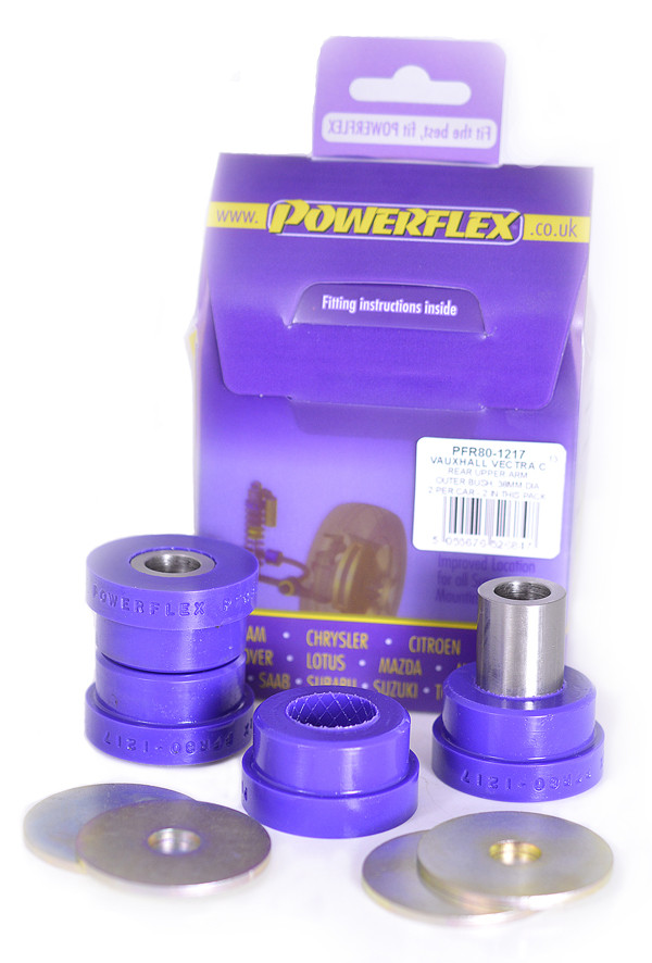 Silent-Bloc Powerflex Extérieur Bras Supérieur Arrière, 38mm Cadillac BLS (2005 - 2010) - PF-R801217-2 - PFR80-1217 - 5055676526847
