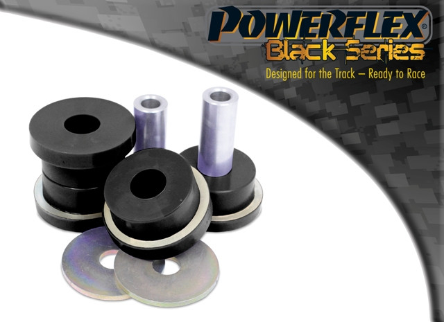 Silent-Bloc Powerflex Zwart Voorwieg Achter Saab 9-3 (2003-2014) - PF-R801235-2N - PFR80-1235BLK - 5055676536112