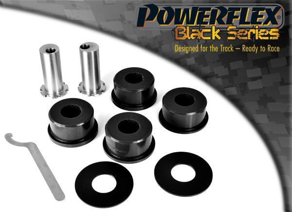 Silent-Bloc Powerflex Zwart Exterieur Achter Arm, Verstelbaar Volkswagen T5 Transporter incl. 4Motion (2003-2015) - PF-R851310G-2N - PFR85-1310GBLK - 5055676527035