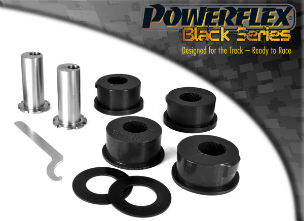 Silent-Bloc Powerflex Zwart Interieur Achter Arm, Verstelbaar Volkswagen T5 Transporter incl. 4Motion (2003-2015) - PF-R851311G-2N - PFR85-1311GBLK - 5055676527103