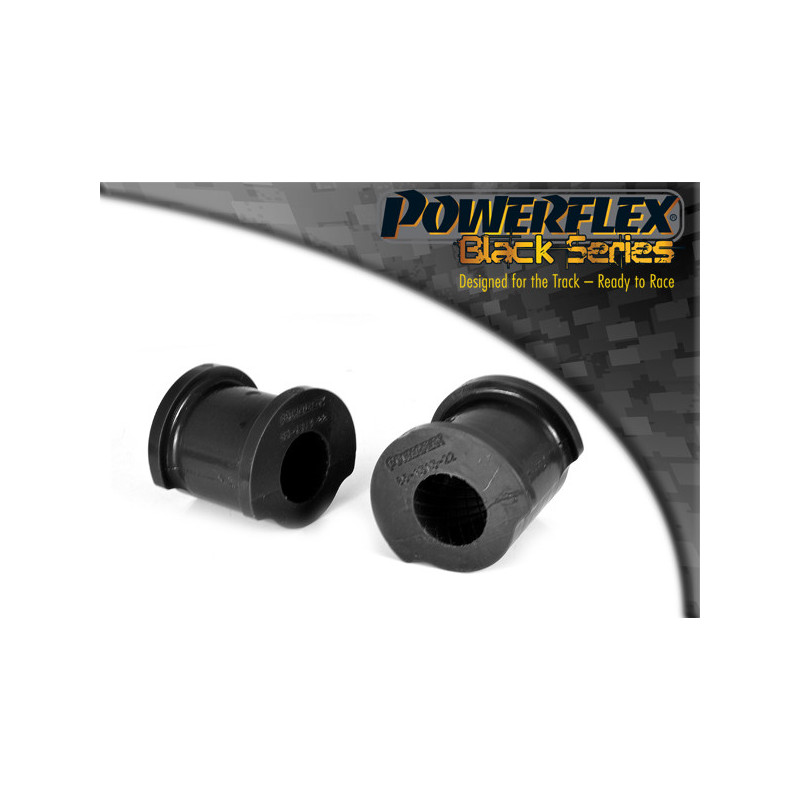 Silent-Bloc Powerflex Black Antistabilisatorstang achter op 22mm arm Volkswagen T5 Transporter incl. 4Motion (2003-2015) - PF-R85131322-2N - PFR85-1313-22BLK - 5055676527233