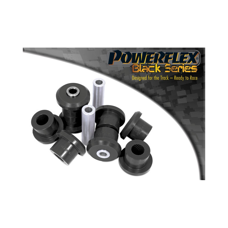 Silent-Bloc Powerflex Zwart Achterwielophangingsplaat Volkswagen Caddy MK3 Type 2K (2004 - 06/2010) - PF-R8514104-4N - PFR85-1410-4BLK - 5055676538079