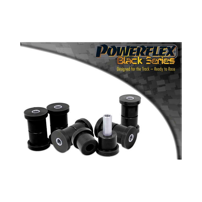 Silent-Bloc Powerflex Zwart Achterwielophangingsplaat Volkswagen Caddy Mk1 Type 14 (1985-1996) - PF-R85310-6N - PFR85-310BLK - 5055676536006