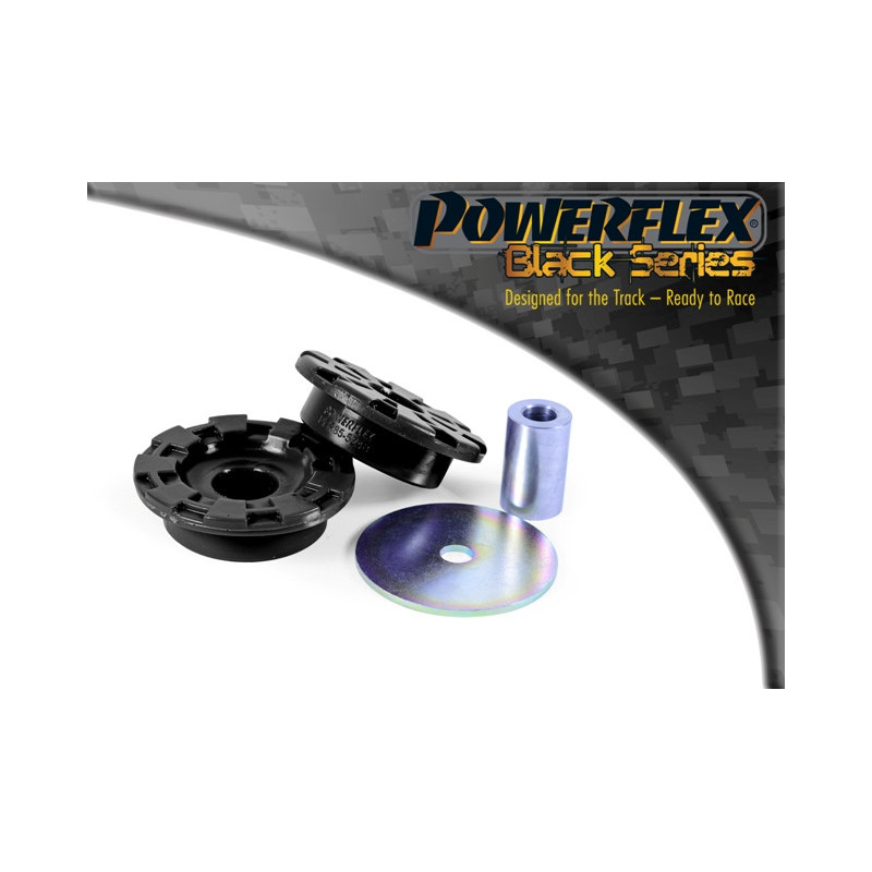Silent-Bloc Powerflex Zwart Voorste Differentieel Achter Audi A3 MK2 8P (2003-2012) - PF-R85524N - PFR85-524BLK - 5055676534279