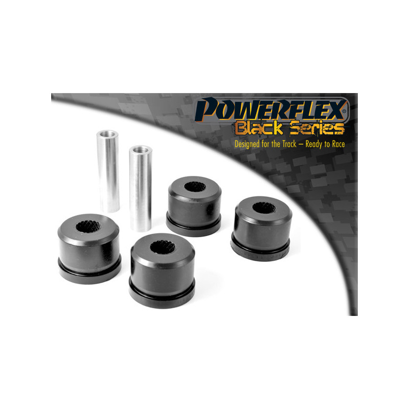 Silent-Bloc Powerflex Zwarte Achterarm op Volvo 240 Naaf (1975 - 1993) - PF-R88211-2N - PFR88-211BLK - 5055676523761