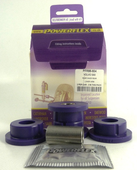 Silent-Bloc Powerflex Onderarm Achter Interieur Volvo S60 (2001-2009), V70-Mk2, S80-Mk1 (2000-2007) - PF-R88604-2 - PFR88-604 - 5055676511331