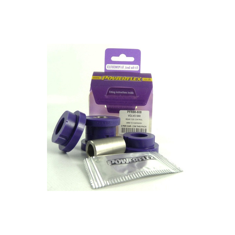 Silent-Bloc Powerflex achterarm op Volvo S60 (2001-2009), V70-Mk2, S80-Mk1 (2000-2007) treinen - PF-R88608-2 - PFR88-608 - 5055676511379