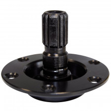 Bratex Ribbed Foldable Steering Wheel Hub 6 Holes Screw-in