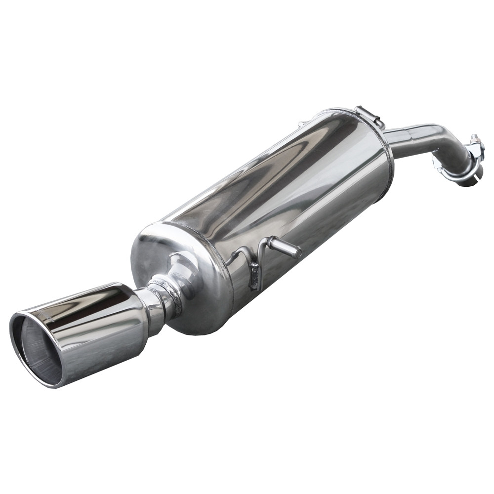 Echappement Inoxcar Silencieux Arrière 1X100 X-RACE  PEUGEOT 208 1.6 16V TURBO GTi 200cv après 2013 - IC-PE20801XR10 - PE208.01.XR10 - 3661768102763
