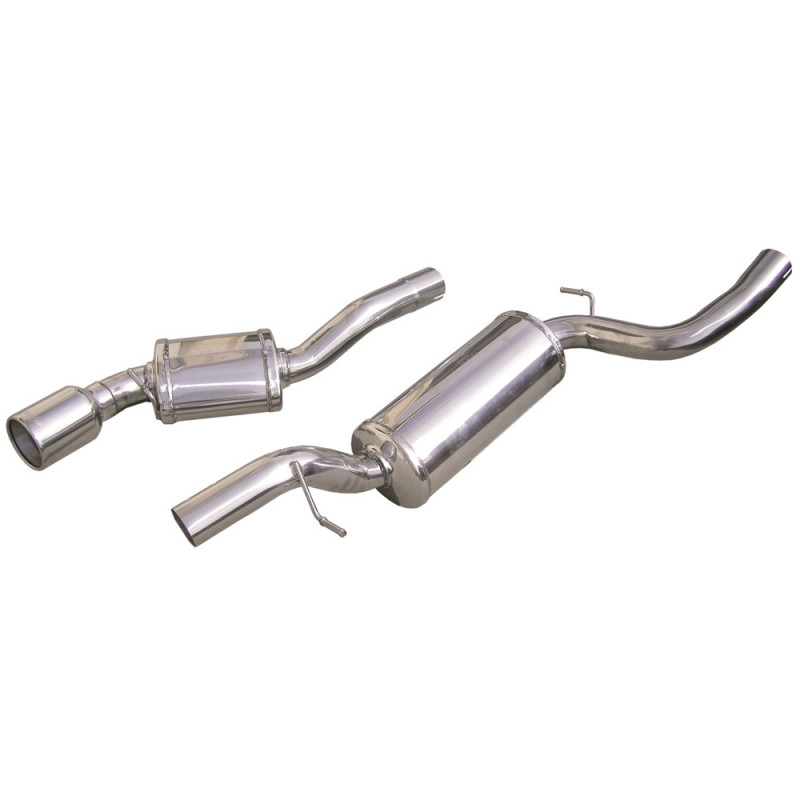 Echappement Inoxcar 2 Silencieux Arrière 1X102 MAZDA 3 2.3 TURBO 16V MPS 260CV après 2006 - IC-MAZD02102 - MAZD.02.102 - 3661768220832