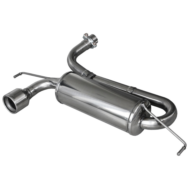 Uitlaat Inoxcar Achterdemper 1X102 OPEL CORSA D 1.6 Turbo GSI 150HP na 2008 diam 54,5 - IC-OPCO19102 - OPCO.19.102 - 3661768297070