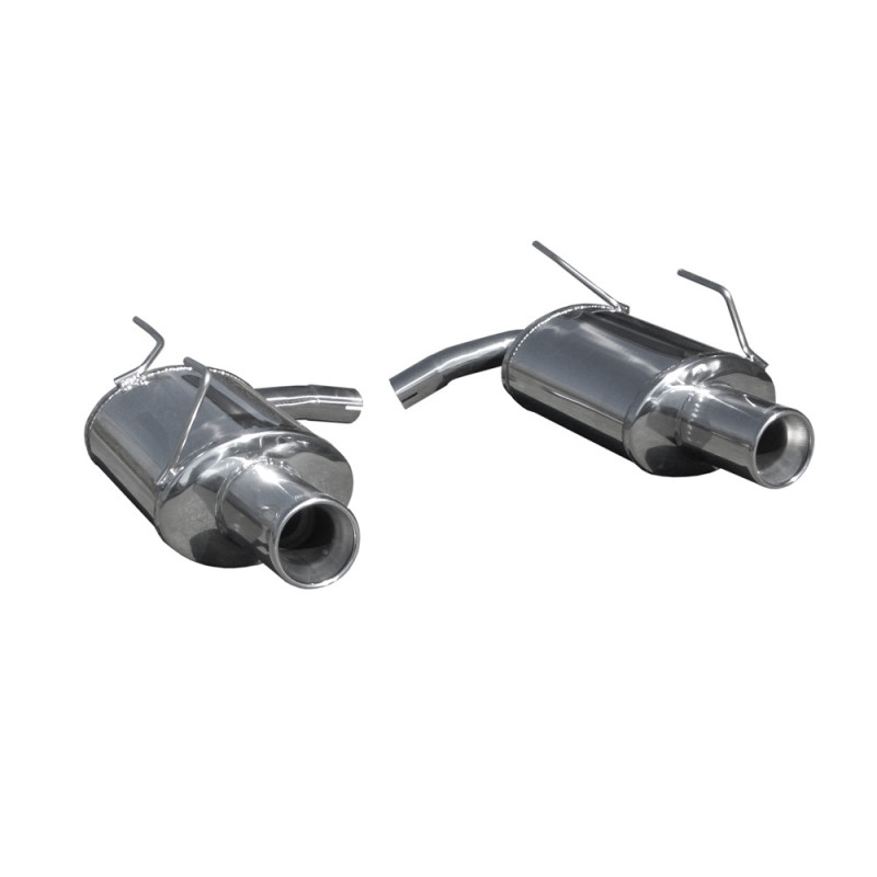 Uitlaat Inoxcar Achterdemper 1X102 rechts+links HONDA S2002 2.0 240HP na 1999 - IC-HOS201102 - HOS2.01.102 - 3661768130360