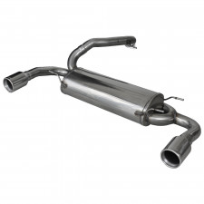 Echappement Inoxcar Silencieux Arrière 1X102 droit+gauche MAZDA 3 2.3 TURBO DI 16V MPS 260CV après 2010