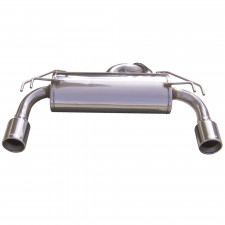 Inoxcar Exhaust Rear Silencer 1X102 right+left MITSUBISHI LANCER EVO X 2.0 TURBO (295HP) after 2009