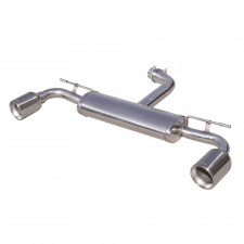 Inoxcar Exhaust Rear Silencer 1X102 right+left VOLKSWAGEN GOLF 7 2.0 GTi (220HP) after 2013